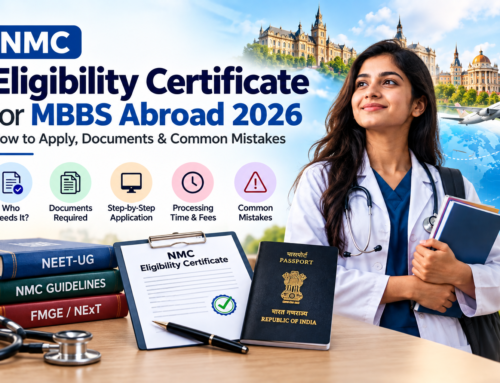 NMC Eligibility Certificate for MBBS Abroad 2026: How to Apply, Documents & Common Mistakes